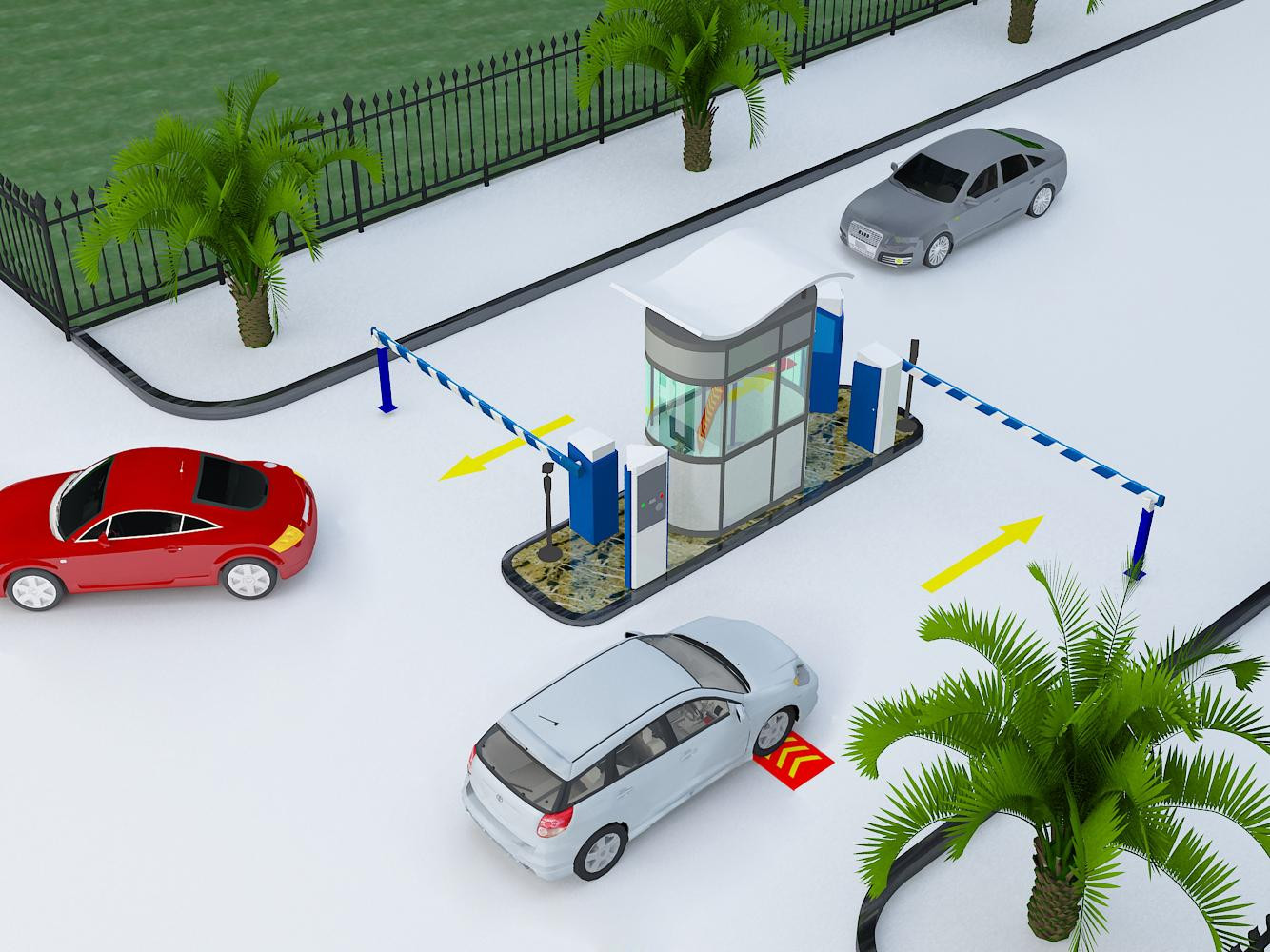 停车场管理系统效果图-2